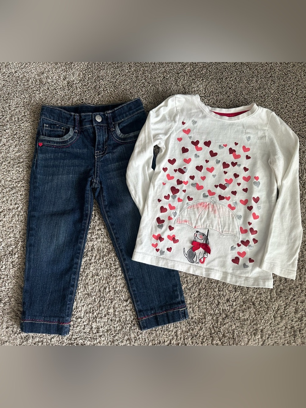 VGUC Gymboree 2-piece Girls' set sz5T